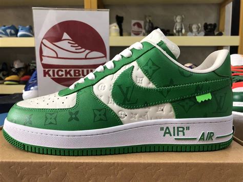 air force 1 louis vuitton green|lv air force 1 stockx.